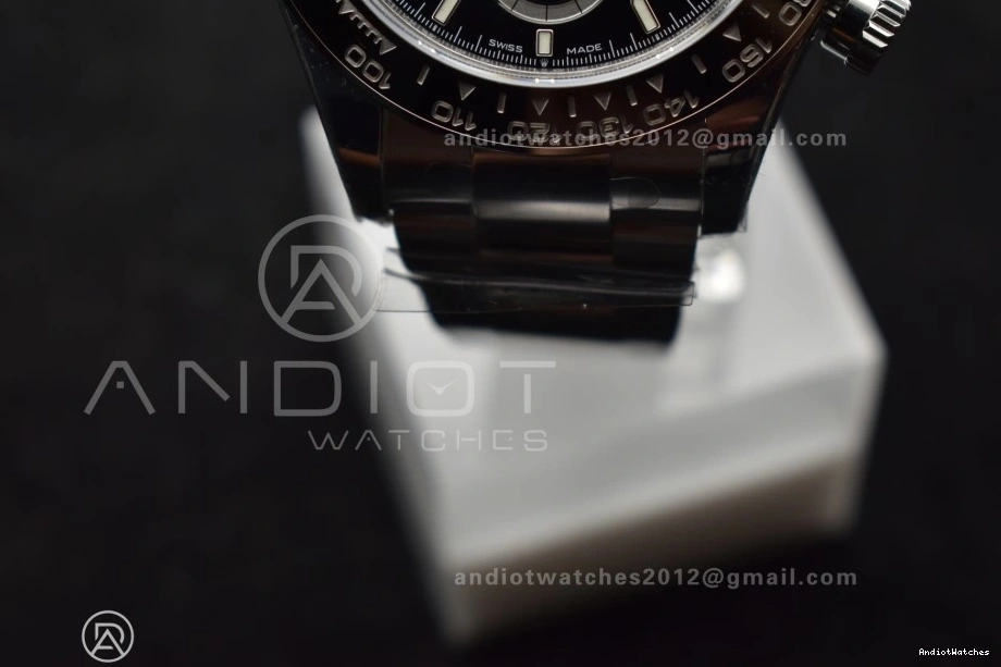Steel 126500 Dial VSF Daytona Classic 780 Best Black 1:1 Bracelet Edition DD 904L SS on 0511